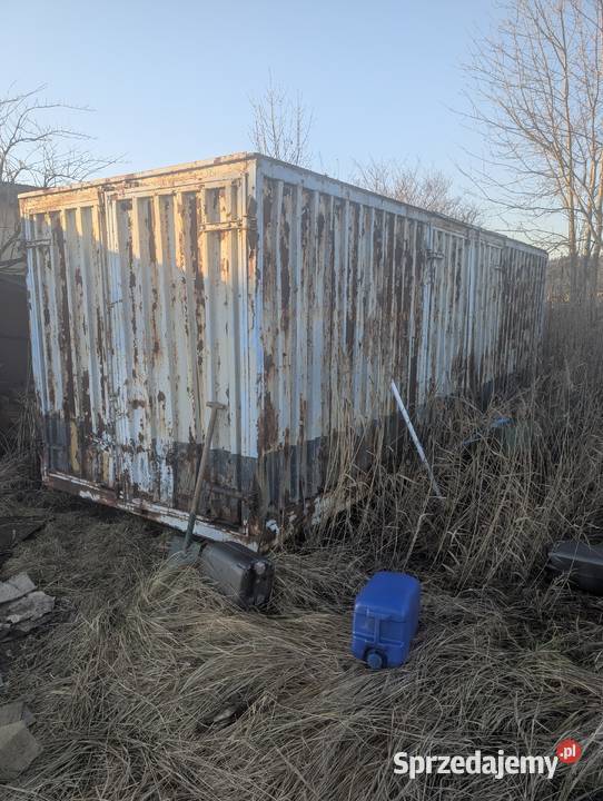 Kontener 6m Autosan D11 kabina do piaskowania Gorlice