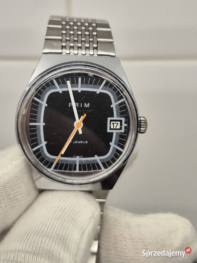 Piękny zegarek Prim CSSR śląskie Chorzów