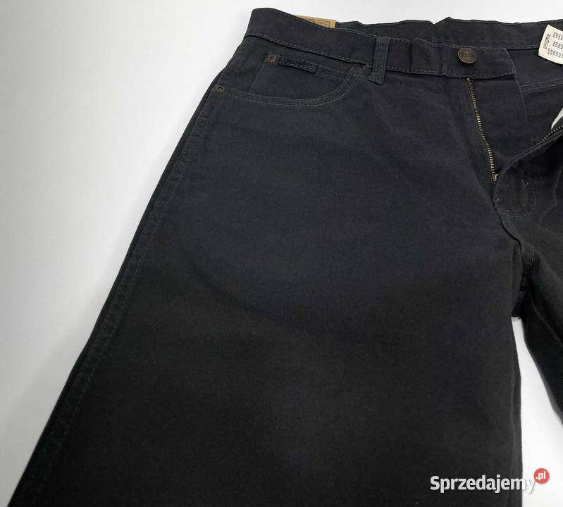 Spodnie męskie Wrangler Texas Stretch Navy Grey Pisz