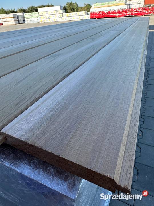 DESKA ELEWACYJNA CEDR KANADYJSKI WRC Western Red dolnośląskie