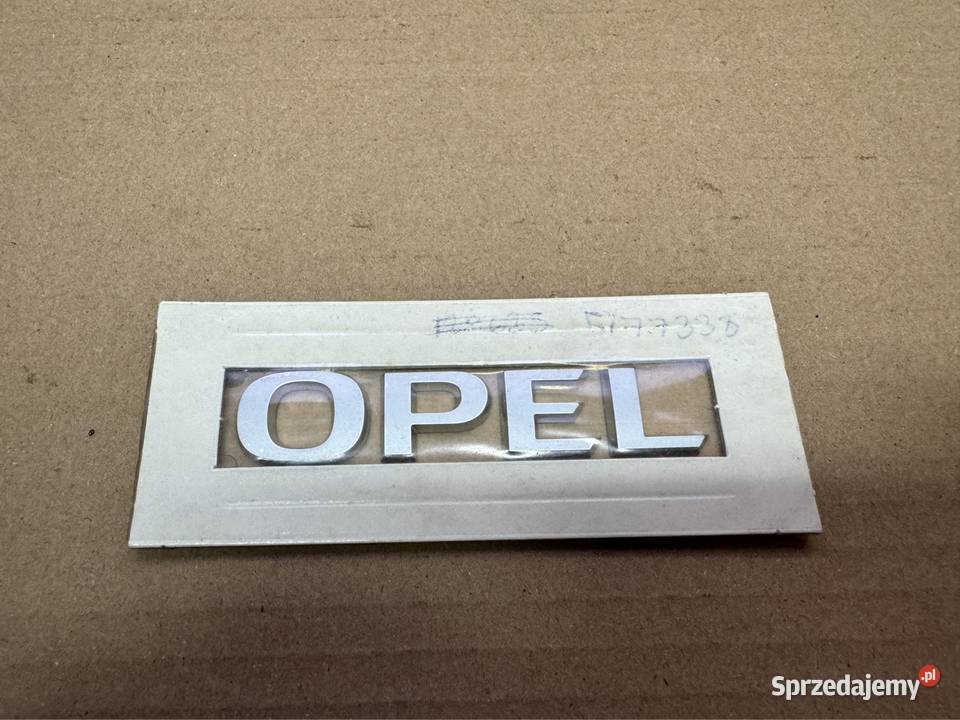 Znaczek napis Logo Opel GM 13162361 303649958