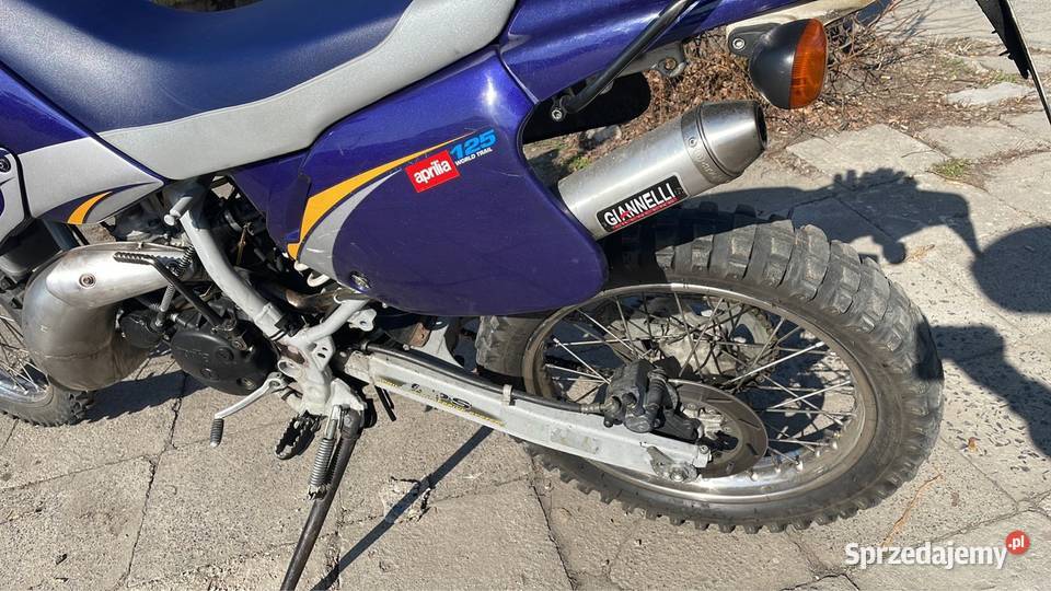 Aprilia ETX 125 zarejestrowany w Polsce lubelskie Lublin