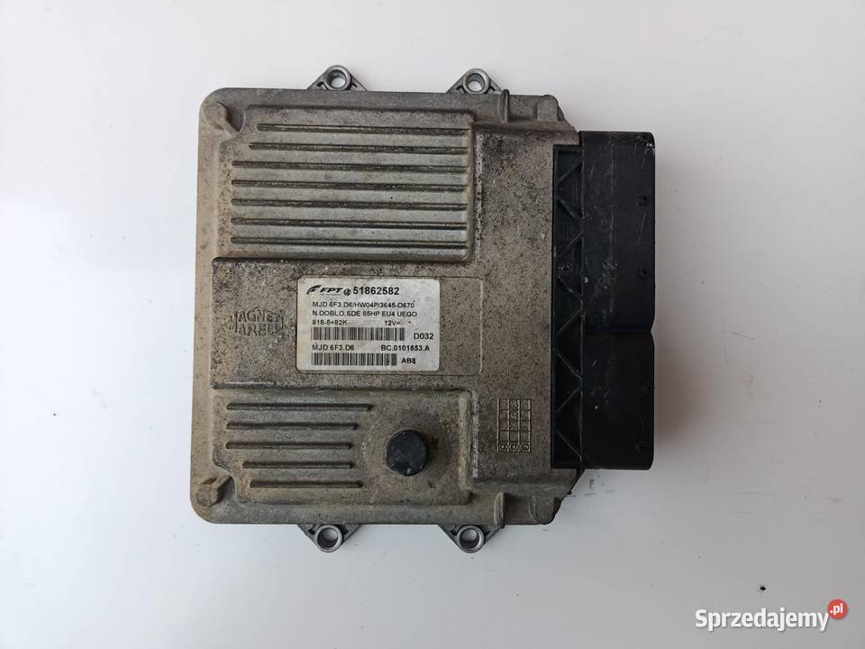 STEROWNIK SILNIKA FIAT DOBLO OPEL COMBO 10- 51862582