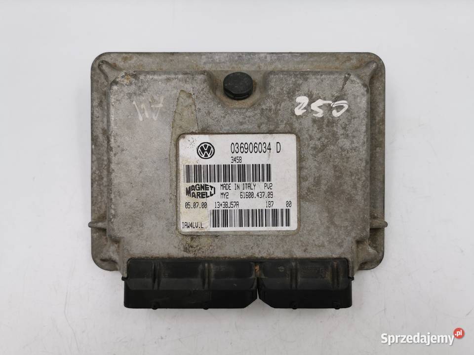 Sterownik Silnika VW Polo 6N2 14 AUA 036906034D mazowieckie Wyszków sprzedam