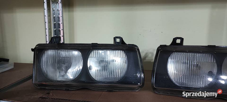 BMW E36 Lampy HELLA Compact Reflektory komplet śląskie