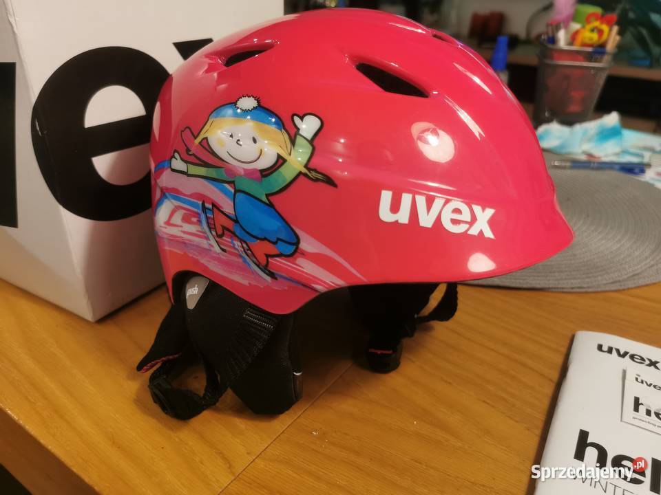 uvex kask dzieci airwing 2 narty II różowy 5254 Łódź