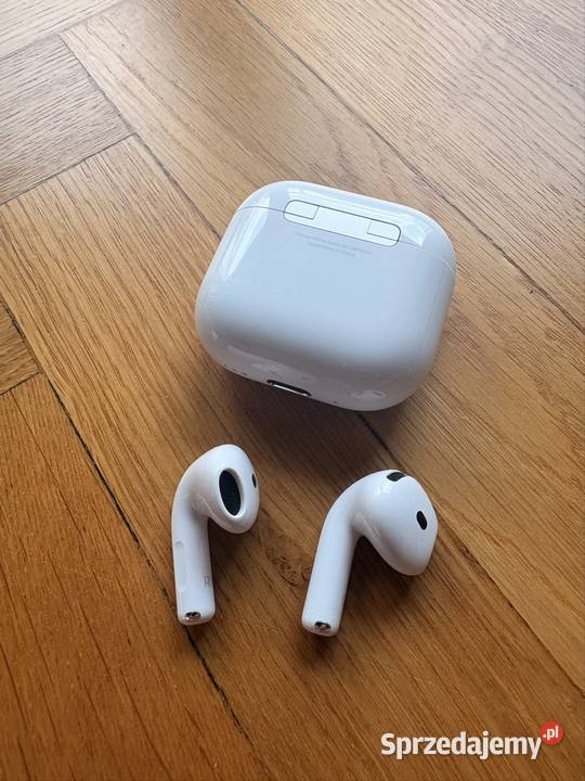 Oryginalne Apple AirPods 4 ANC z gwarancją i Warszawa