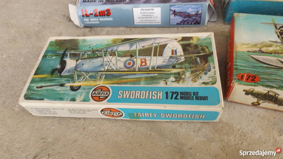 Samoloty modele PRL stare zabawki Modelarstwo Grodziczno