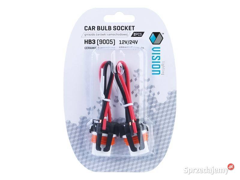 Ceramiczna kostka gniazdo żarówki HB3 2 sztuki osobowe Sosnowiec