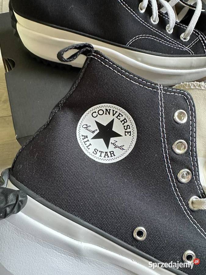 Converse Run Star Hike Hi 166800C Black White r dolnośląskie