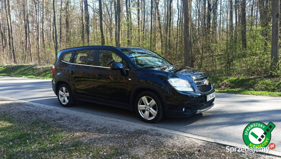 Chevrolet Orlando 7osobwy zadbany zarejestrowany VAT marża łódzkie
