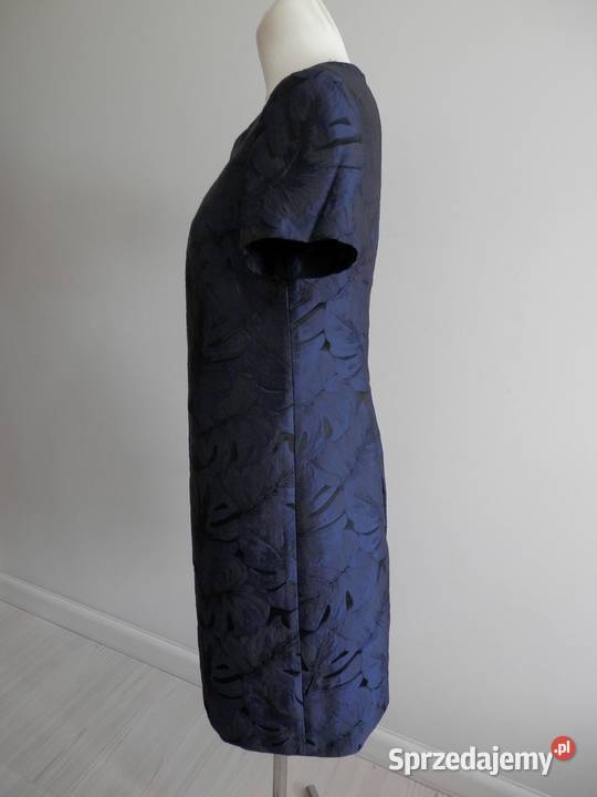 Sukienka Żakardowa Wizytowa Imprezowa Trapezowa podlaskie Łomża