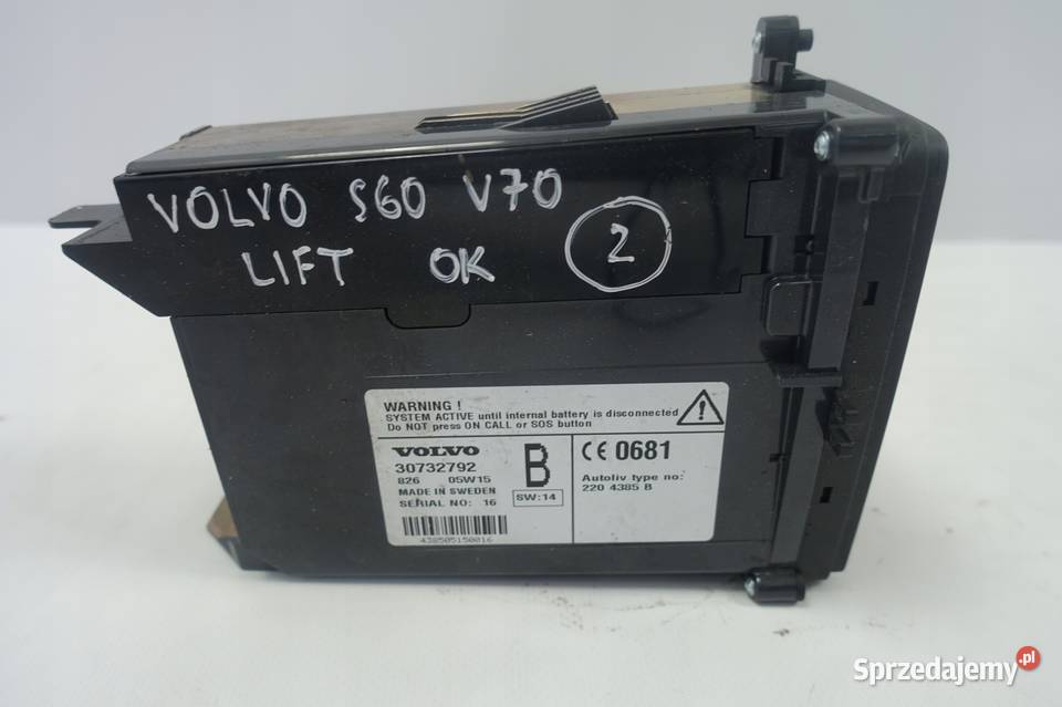 Volvo S60 V70 XC70 TELEFON panel telefonu Chełm sprzedam