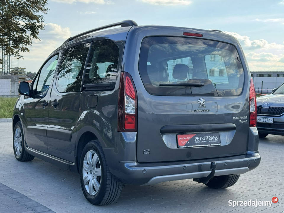 Peugeot Partner 16 HDI 120 LED Nawigacja Kamera elektrochrom. lusterko wst. warmińsko-mazurskie Mrągowo sprzedam