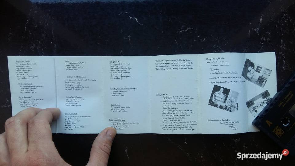 Kaseta magnetofonowa Phil Collins But Seoriusly podlaskie Siemiatycze