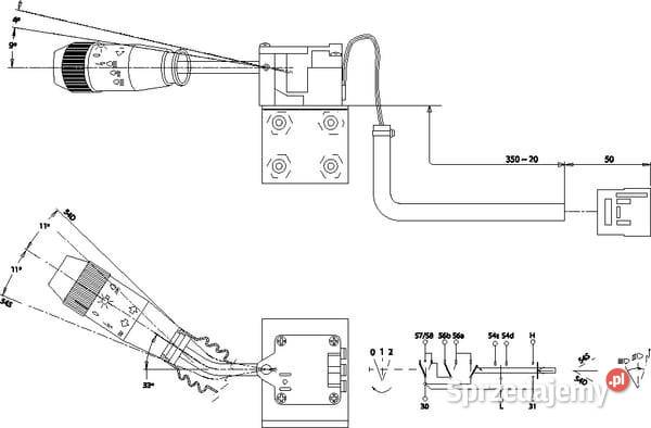 Przełącznik wielofunkcyjny 01404000 małopolskie Kamionna