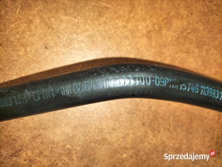 Przewód zawór wodynagrzewnica BMW SERIA 7 E65 śląskie Poręba