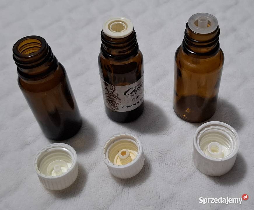 Szklane buteleczki olejkach eterycznych itp 10ml Czeladź