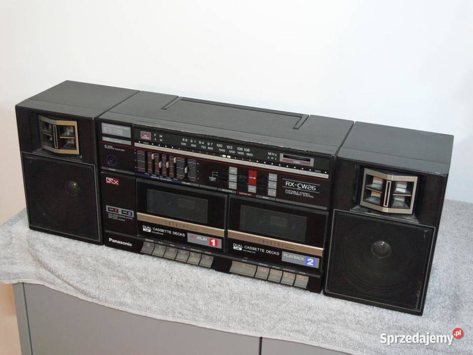 Radio magnetofon Panasonic RXCW26 Vinage WYSYŁKA sprzedam