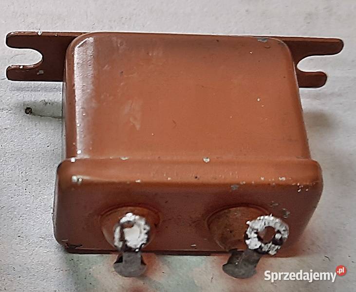 Kondensator 2 uF 10 160 V MBGO radziecki Elektronika Ostrów Wielkopolski