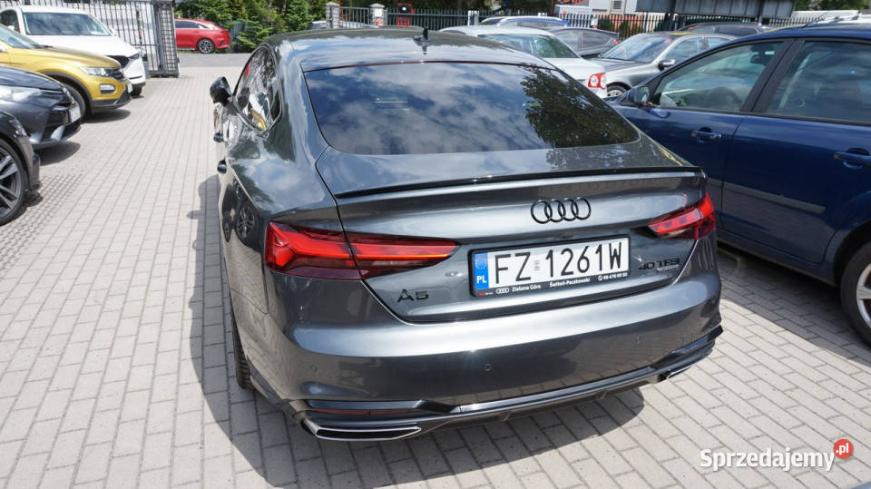 Audi A5 Sportback Edition One Piękna Gwarancja lubuskie Zielona Góra