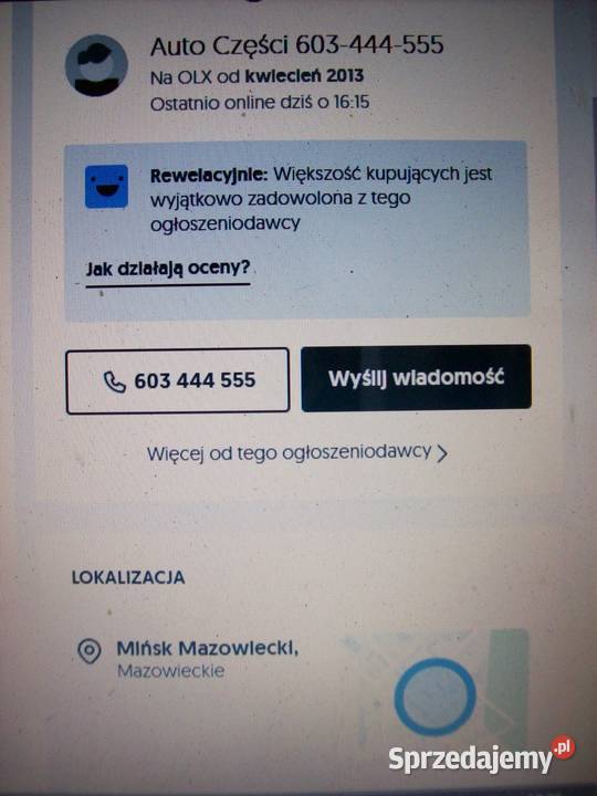 Combo 13 CDTI Zacisk hamulcowy prawy przod mazowieckie Mińsk Mazowiecki