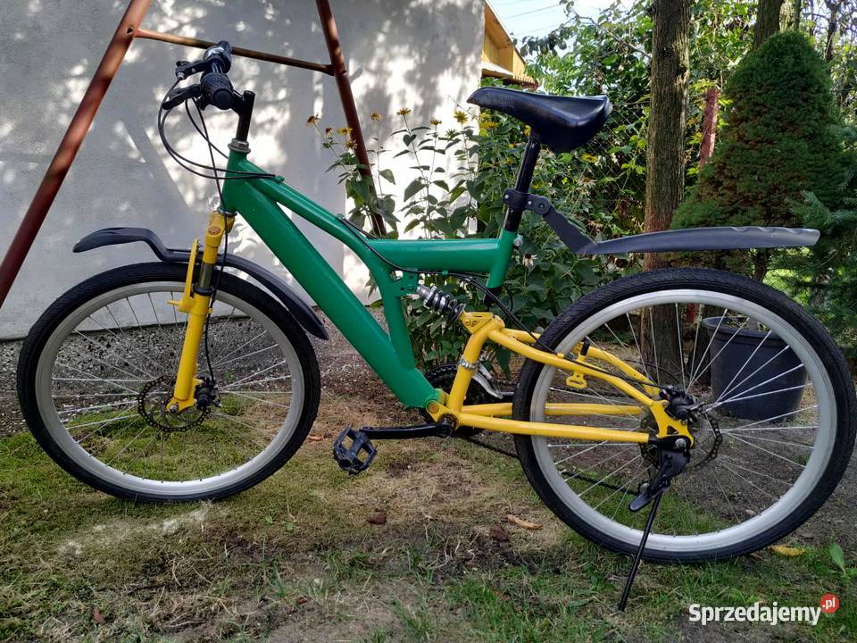Rowerek górski koła 20 amortyzatory przód tył Górskie, MTB sprzedam