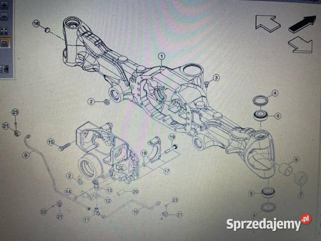 Carraro 2555s części Jastrzębniki