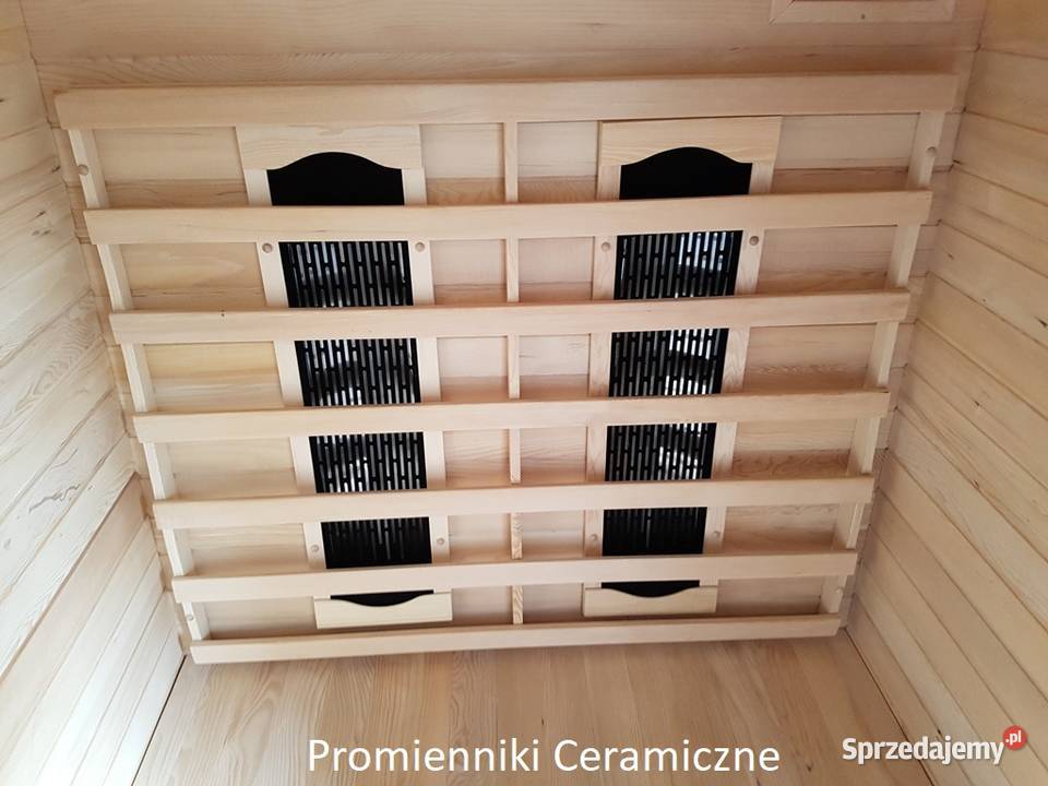 Sauna Infrared Malaga Mini promienniki Akcesoria łazienkowe śląskie Ruda Śląska
