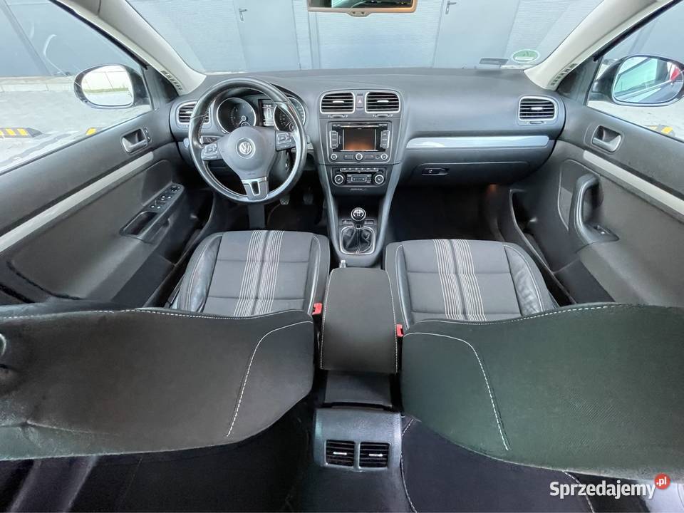 VW Golf VI Kombi 2012 16 TDI MATCH Grafitowy Kombi Gorzów Wielkopolski