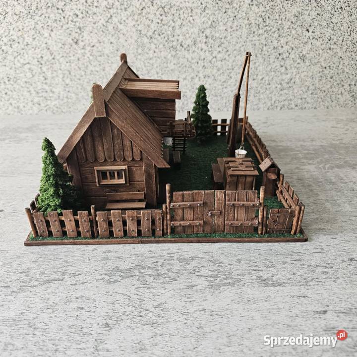 Makieta domku na wsi wielkopolskie Murowana Goślina