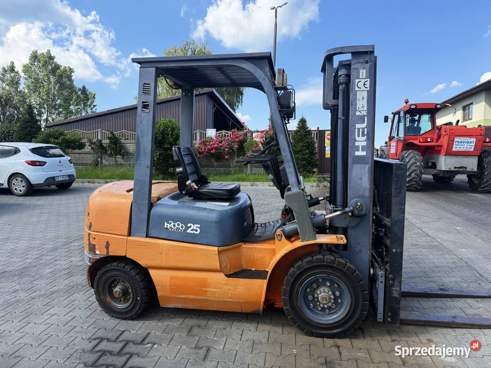 wózek widłowy HELI CPCD25 diesel ISUZU 2500 2012 diesel Działoszyn