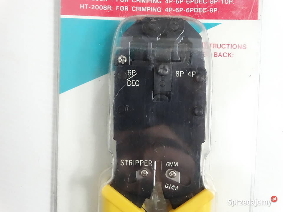 Profesjonalna Zaciskarka Modularna HT2008R RJ45 lubelskie Biłgoraj