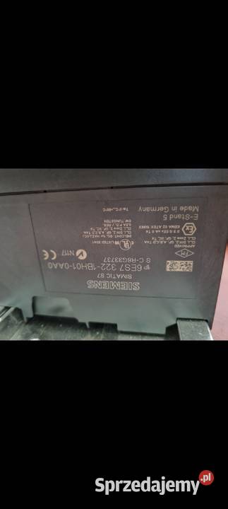 Moduł wejść wyjść do PLC Siemens SM321 SM322 Szumleś Szlachecki