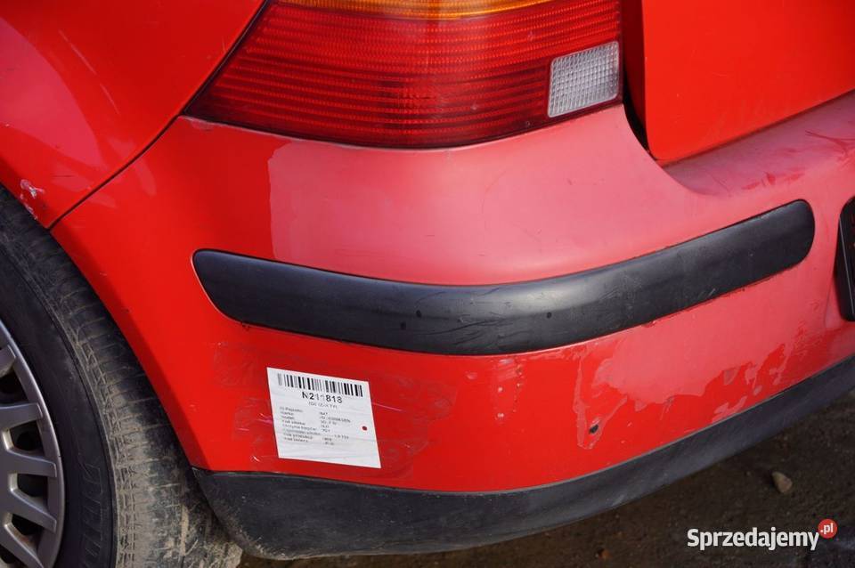 ZDERZAK TYŁ VOLKSWAGEN GOLF IV kujawsko-pomorskie Lipno