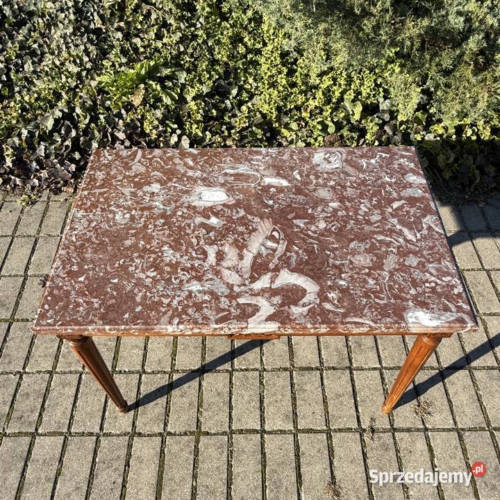 ARTexpert Stół stolik kawowy owalny Ludwik Dobrzany