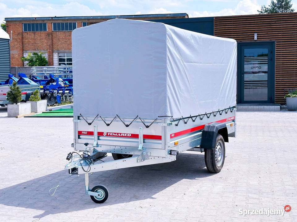 Przyczepa Temared Pro 2612z plandeką 1100 mm DMC Katowice