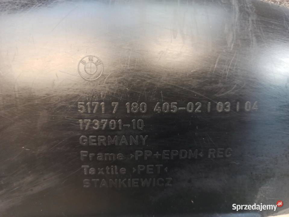 NADKOLE LEWY TYŁ BMW E60 7180405