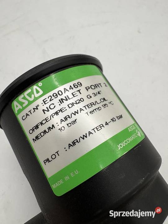 Asco E290A469 Zawór pneumatyczny Warszawa