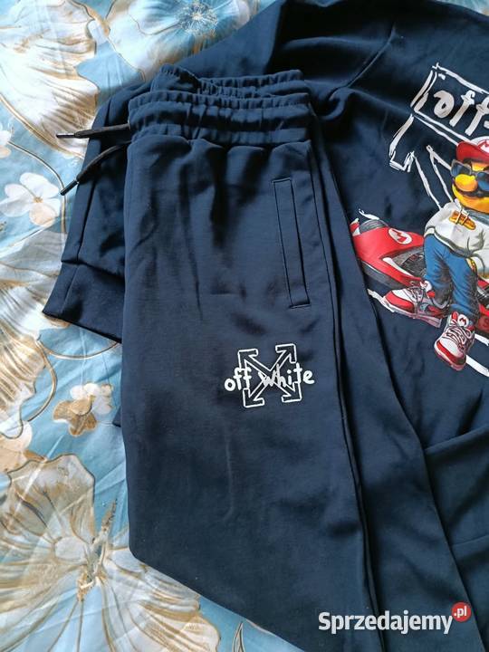Komplet dresowy Off White XL regular fit nowość Białystok