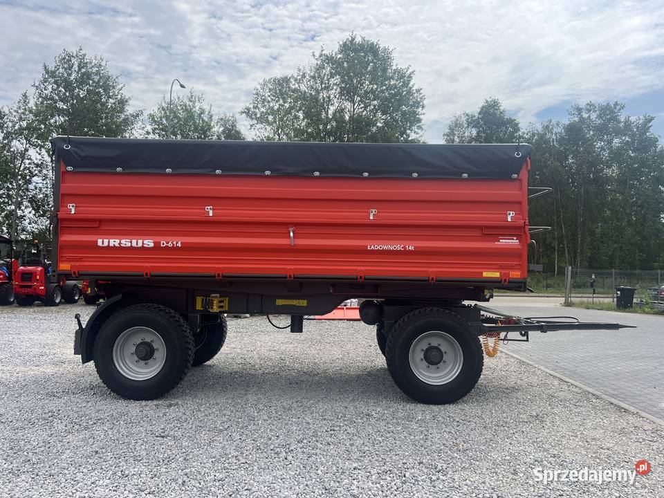 Przyczepa URSUS D614 Przyczepy rolnicze Rolnictwo Zambrów sprzedam