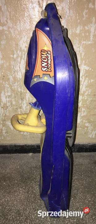 Sanki nartosanki przedstawione na zdjęciu śląskie Tychy