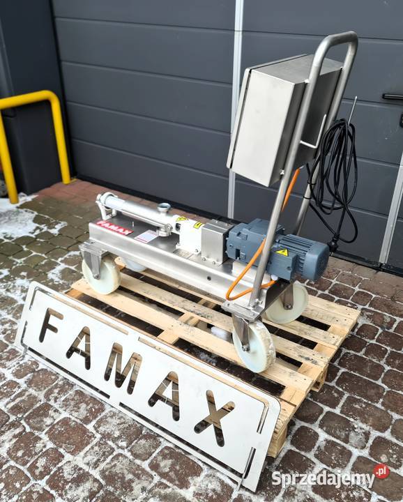 Pompa śrubowa ślimakowa spożywcza Netzsch NE20A Błonie