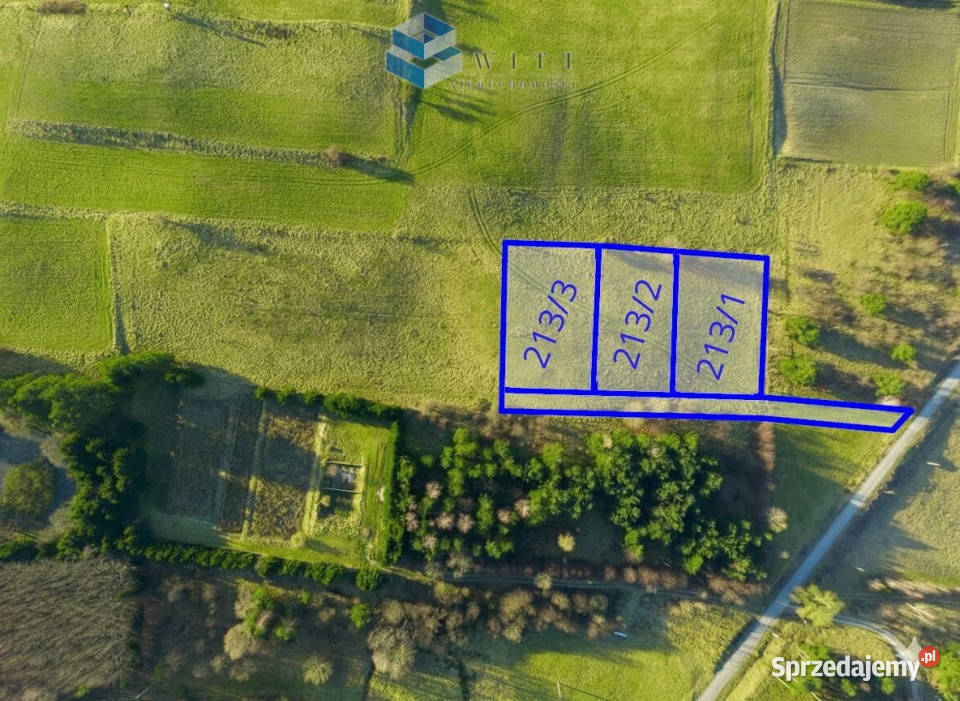 sprzedaży gruntu 1808m2 Szałstry