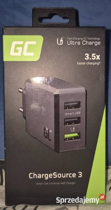 Green Cell Charge Source 3x USB 30W Siedlce