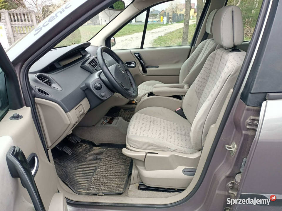 Renault Scenic Renault Scenic 19DCI 120 04r 7os szary Tarnów