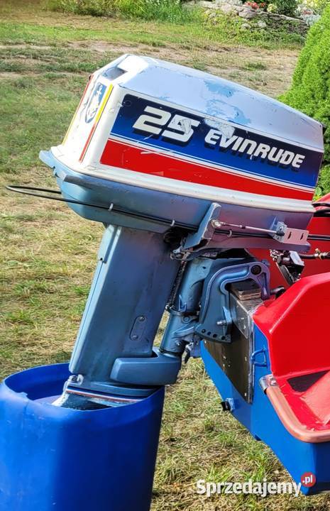 Silnik zaburtowy Evinrude 25 warmińsko-mazurskie Iława