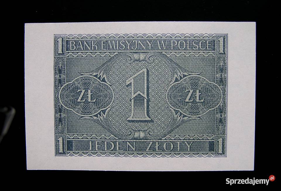 Polska GG 1 1941 r Seria BD Seria 0637570 Stan I Rydzyna