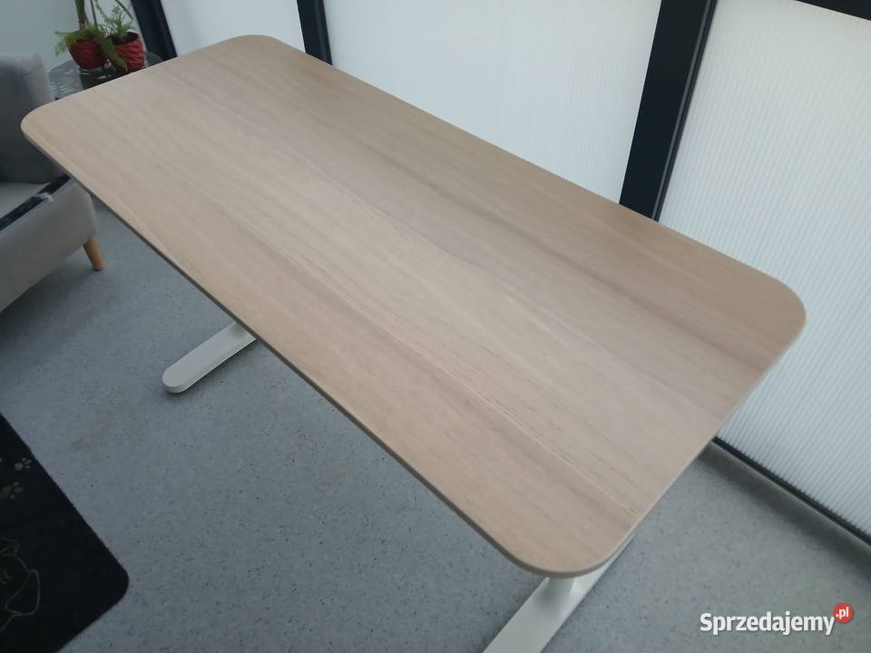 Biurko Bekant regulowana wysokość 140x60 85cm Puławy