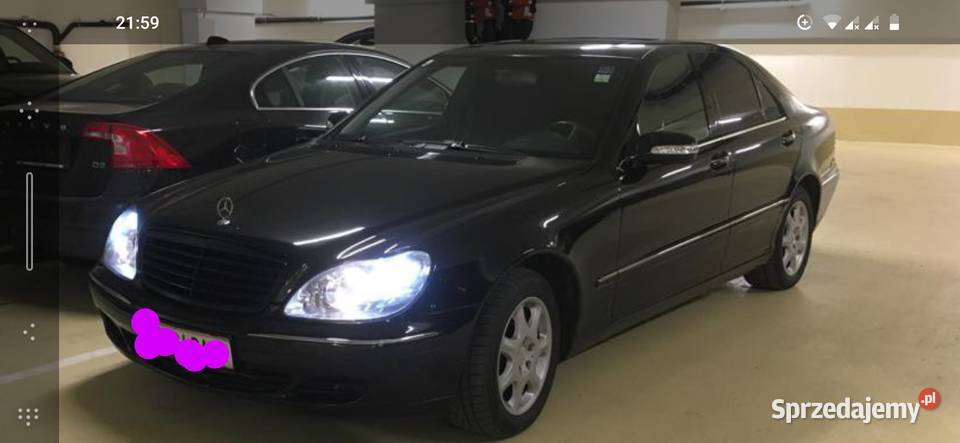 Mercedes S320 CDI W220 Lift Klasa S pomorskie Lubichowo sprzedam